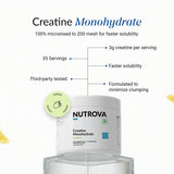 Nutrova Creatine Monohydrate (Lemon)