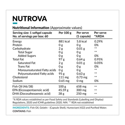 Nutrova Fish Oil 84