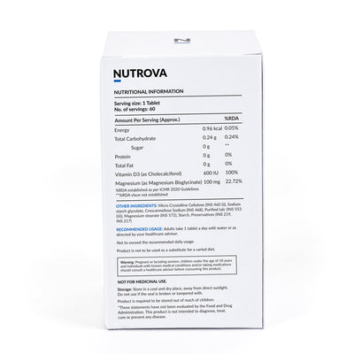 Nutrova Magnesium+D3