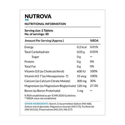 Nutrova Calcium+Magnesium