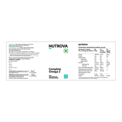 Nutrova Complete Omega 3