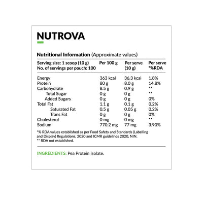 Nutrova Pea Protein